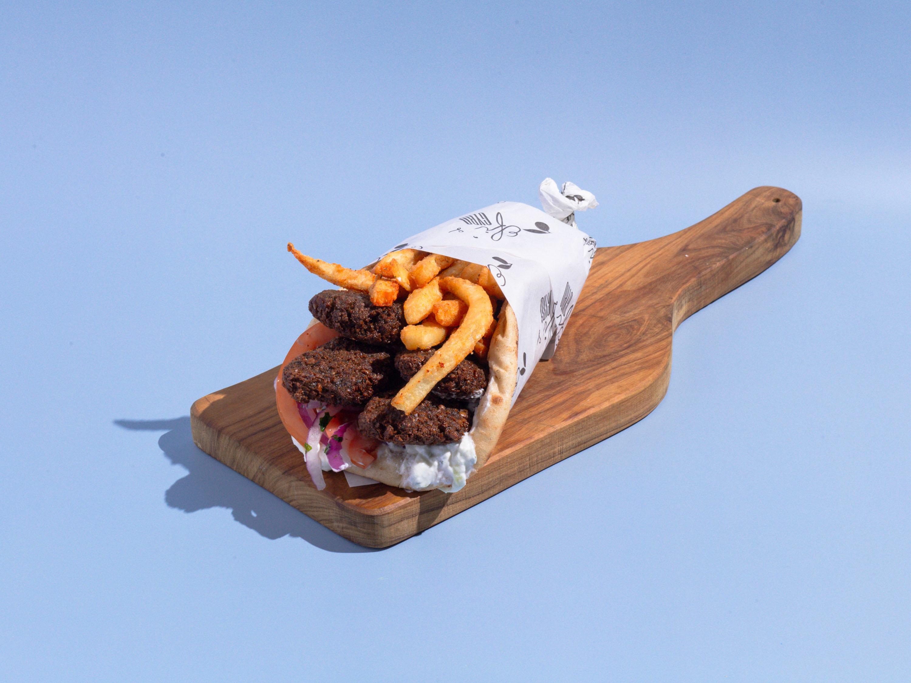 Falafel Gyro.