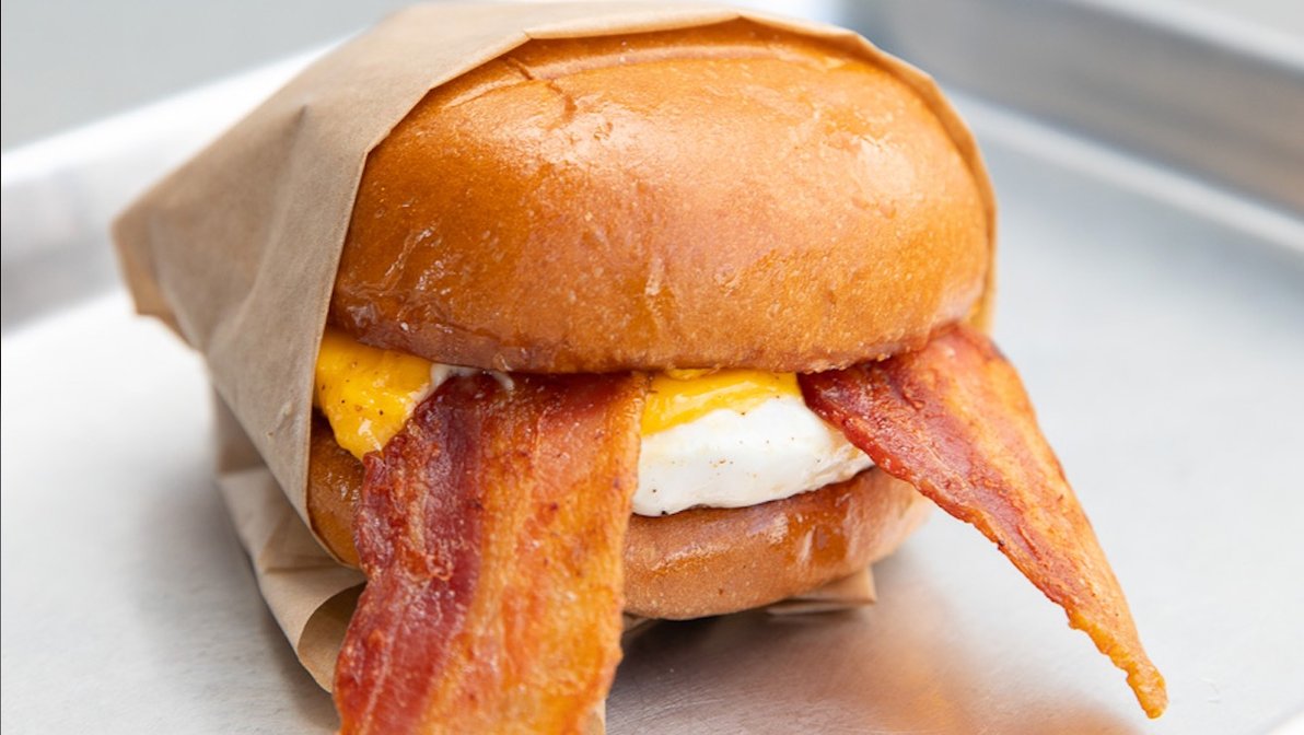 Bacon, Egg N Cheez Sandwich Combo.
