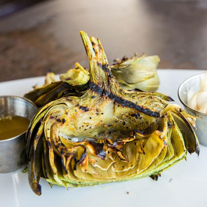 Grilled Artichoke.