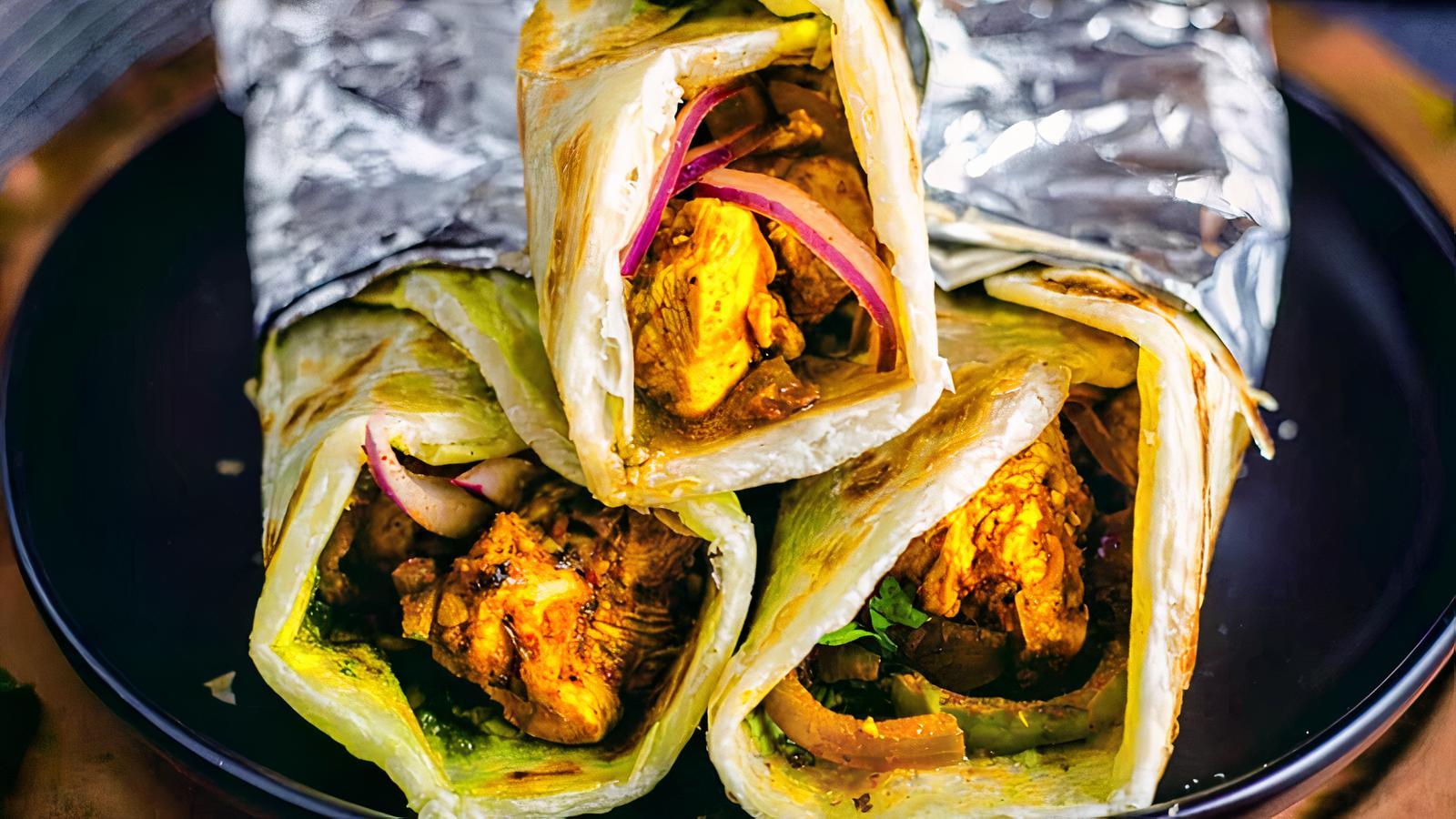 Kathi Roll/Tandoori Wraps.