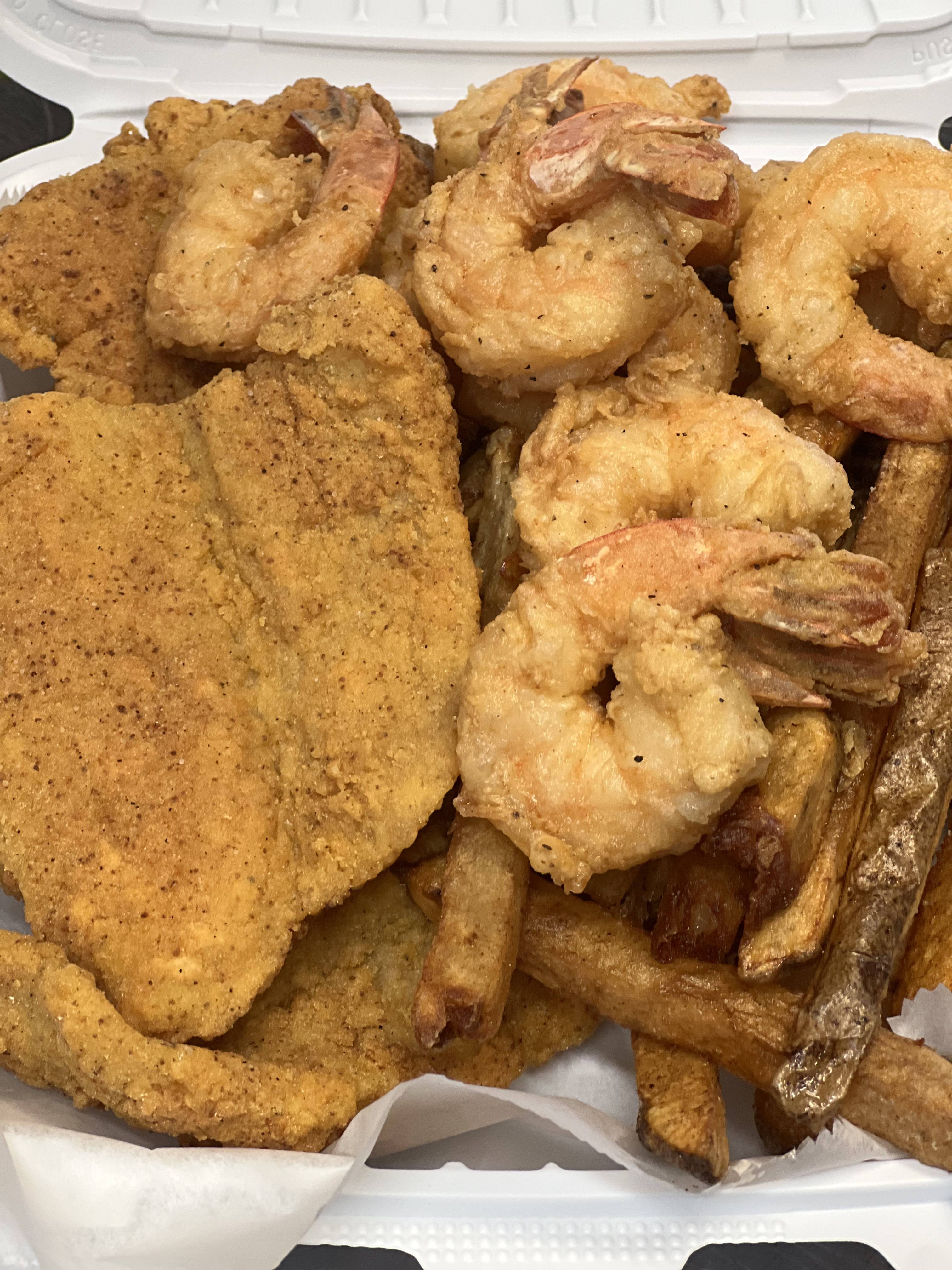 Shrimp And Fish..