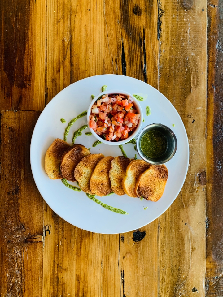 Tomato Bruschetta.