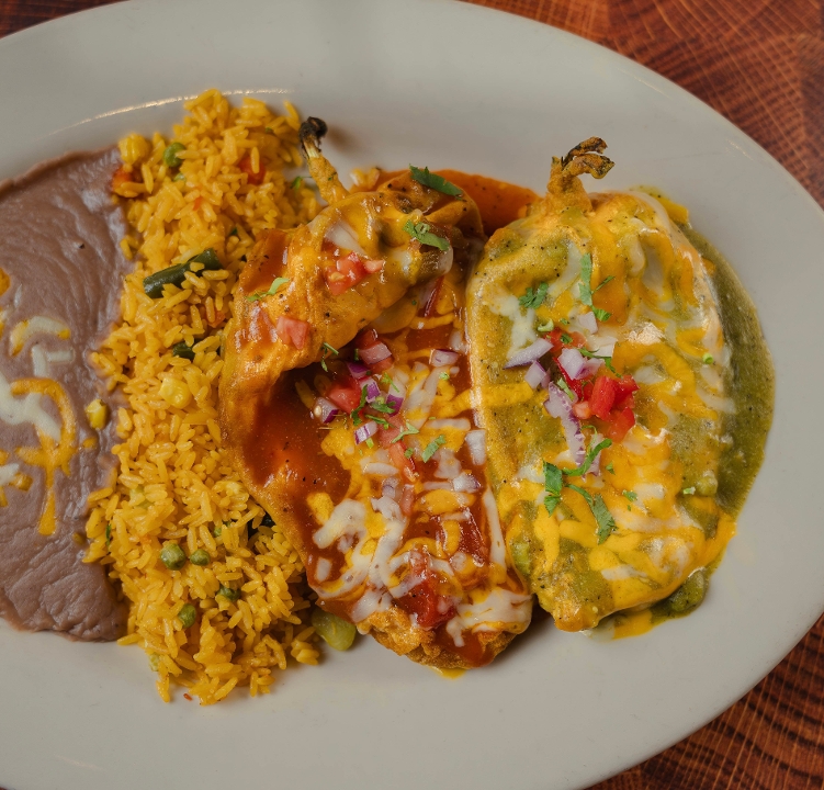 Beef Chile Relleno.