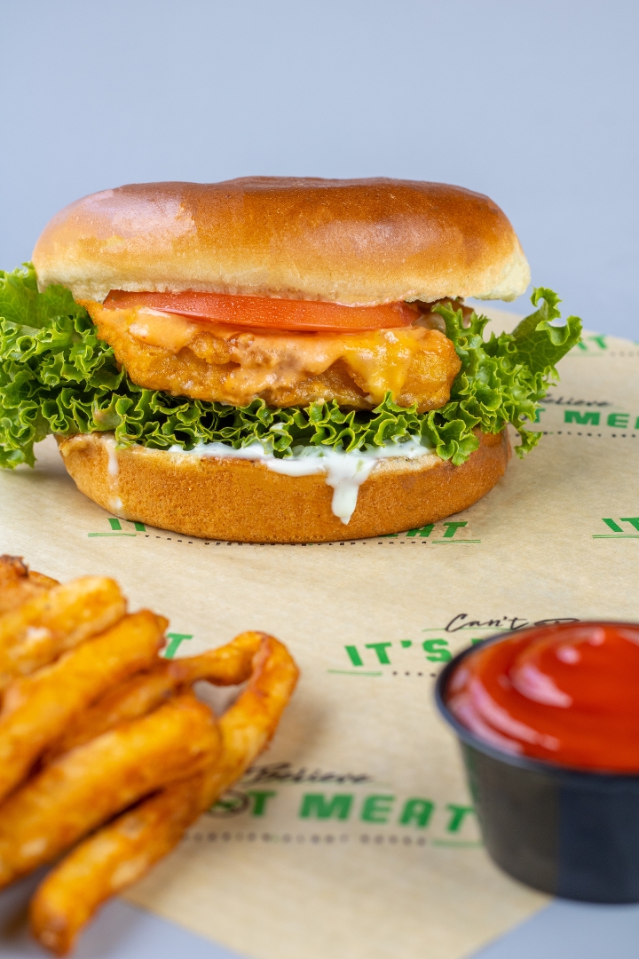 POP'S BIG FISH SANDWICH.