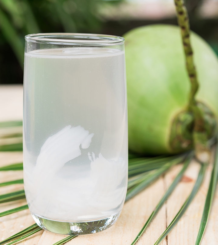 Coconut water.