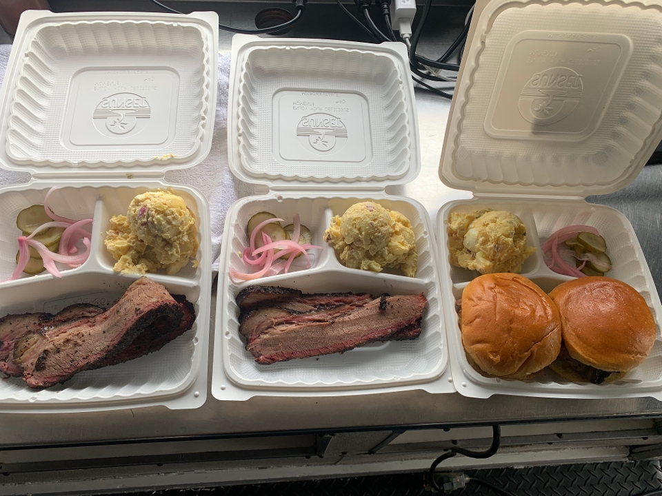 2 Meat BBQ Plate.