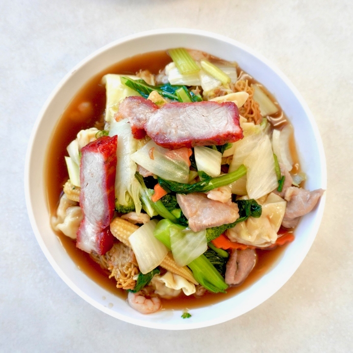 滑吞面 155.Soft Won Ton Mein.