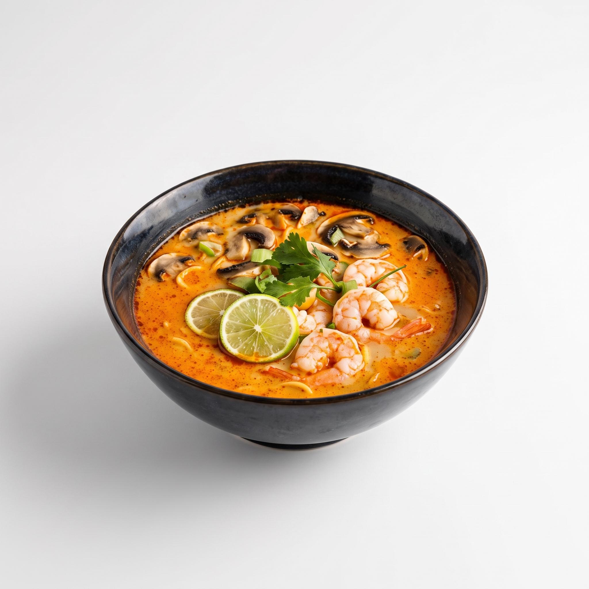 Tom-kha shrimp ramen.