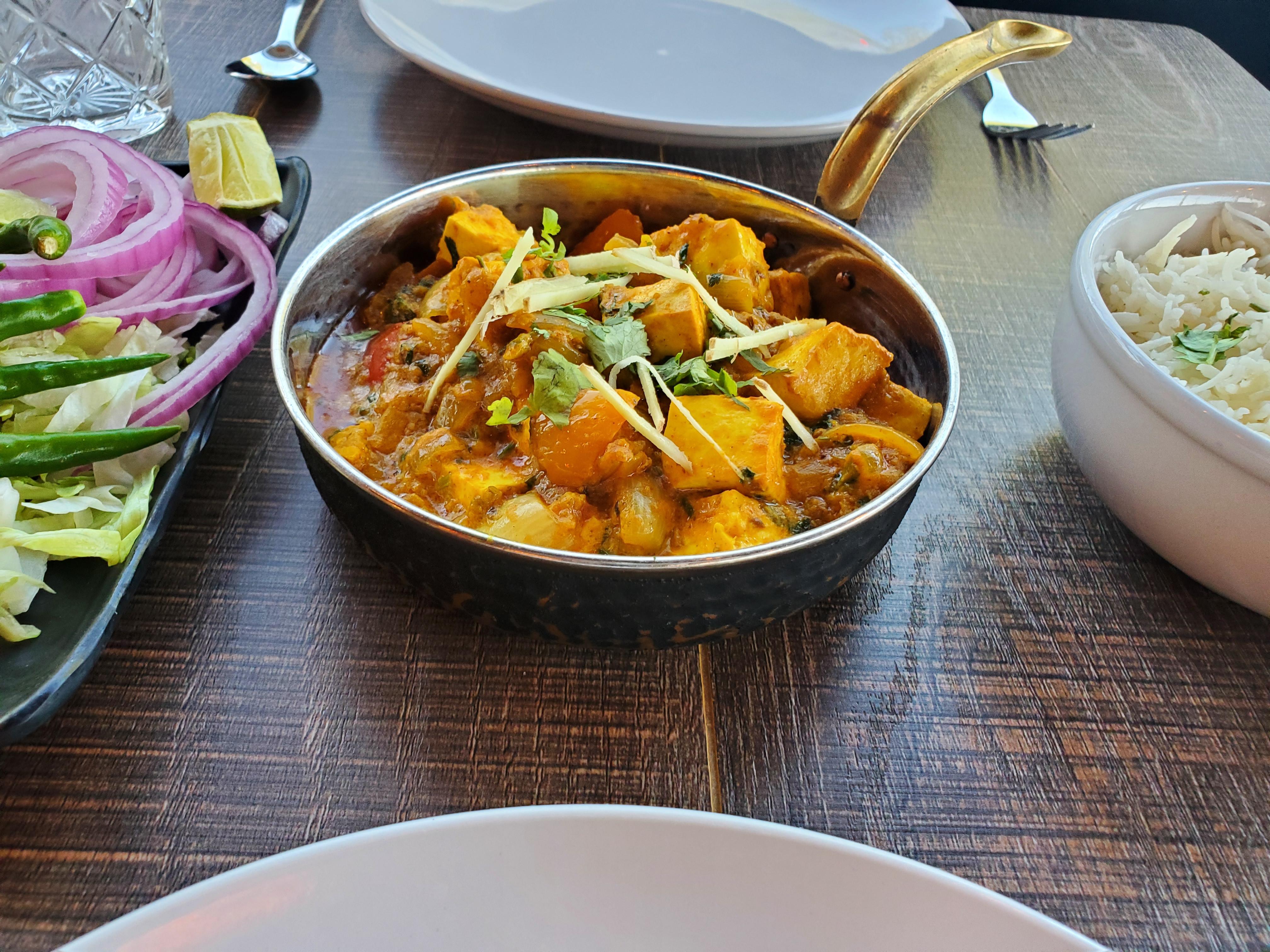 Kadai Paneer.