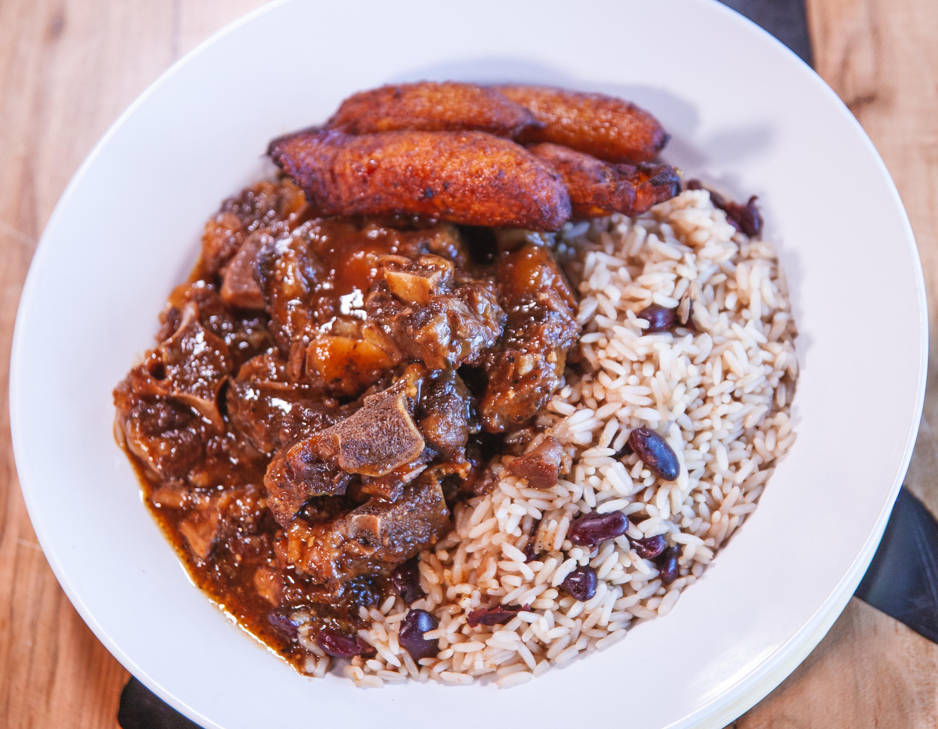 Braised Beef Oxtail.