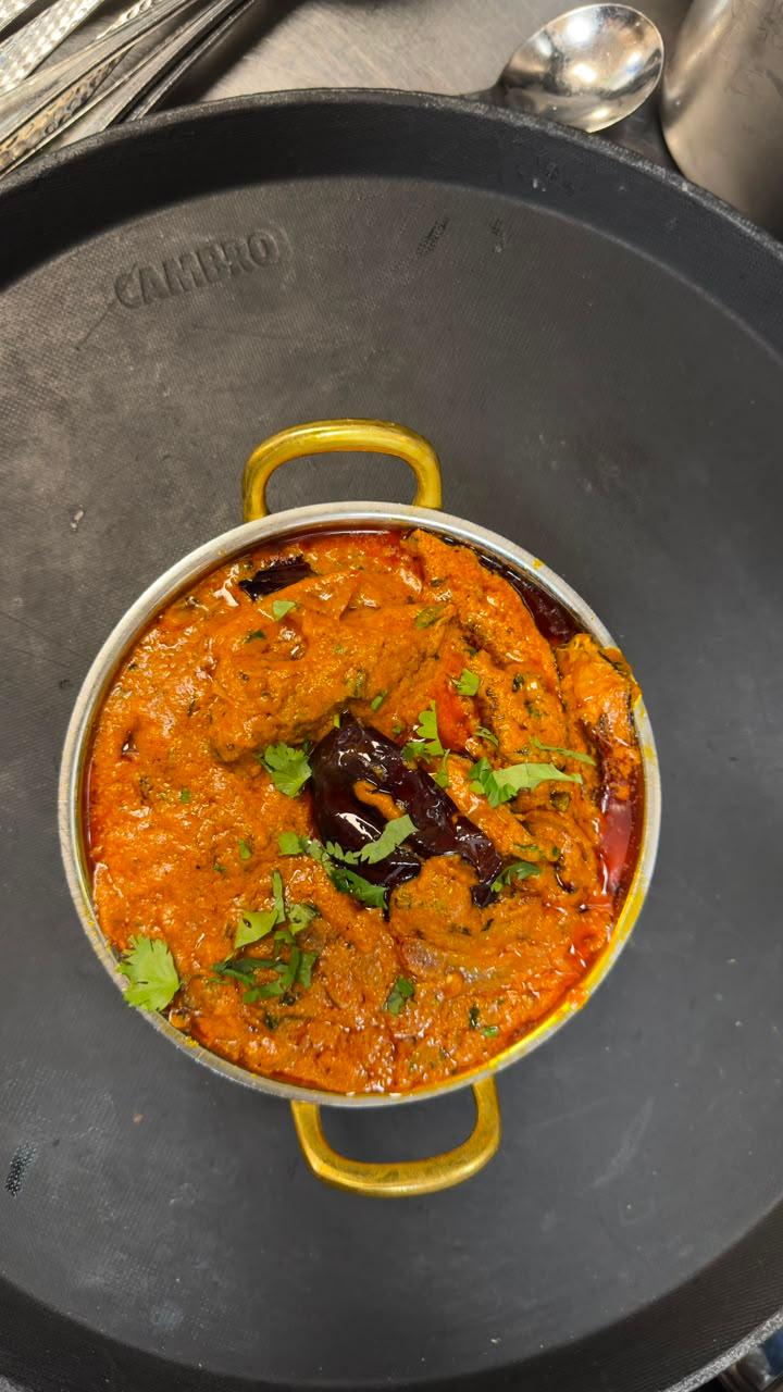 Achari Baigan.