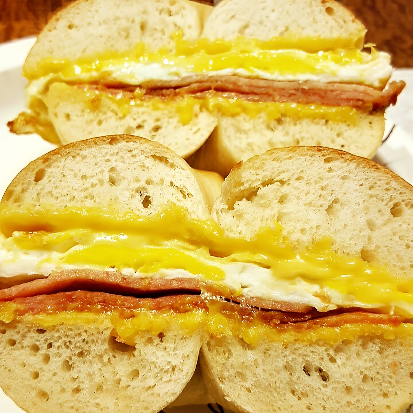 Regular Price - Ham, Egg, Cheese.