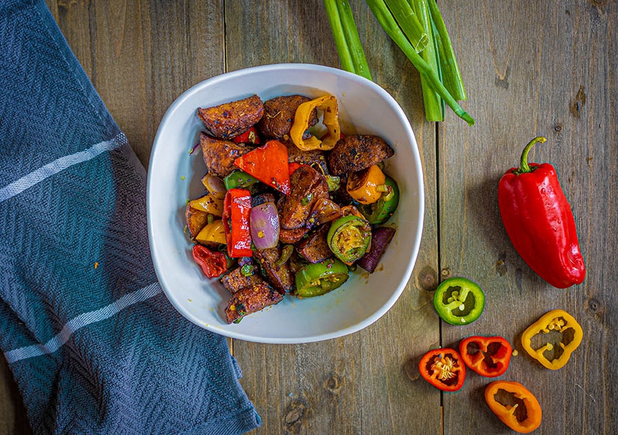 SALT & PEPPER PANEER - DRY.