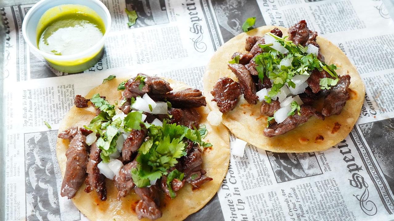 Carne Asada Tacos.