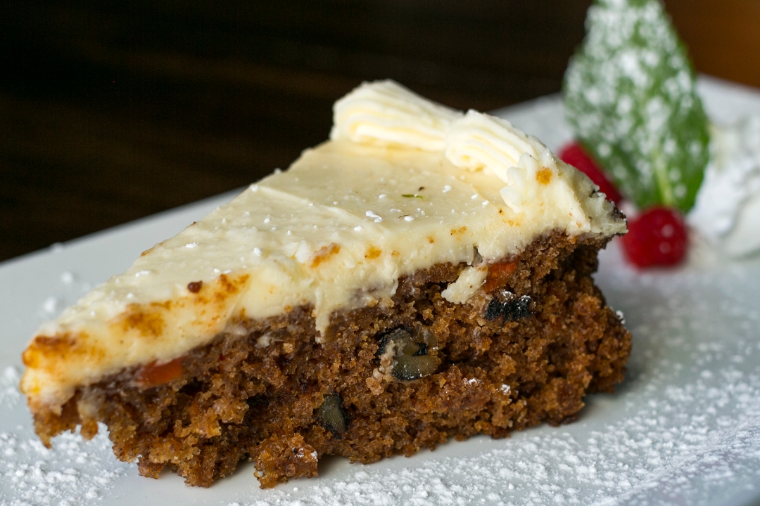 CARROT CAKE.