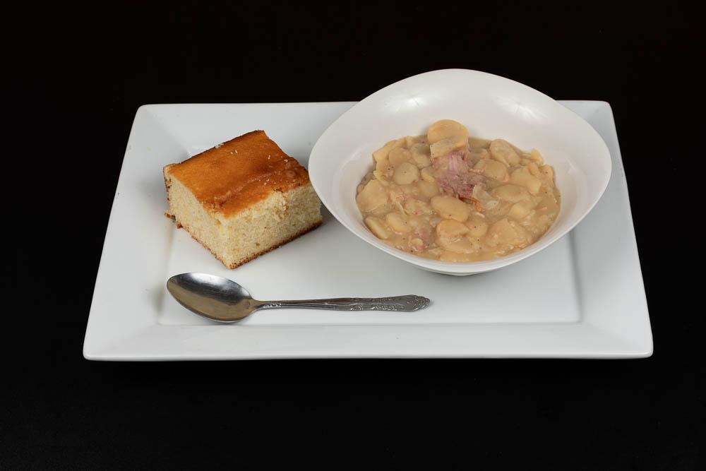 Wednesday Lima Beans Meal.