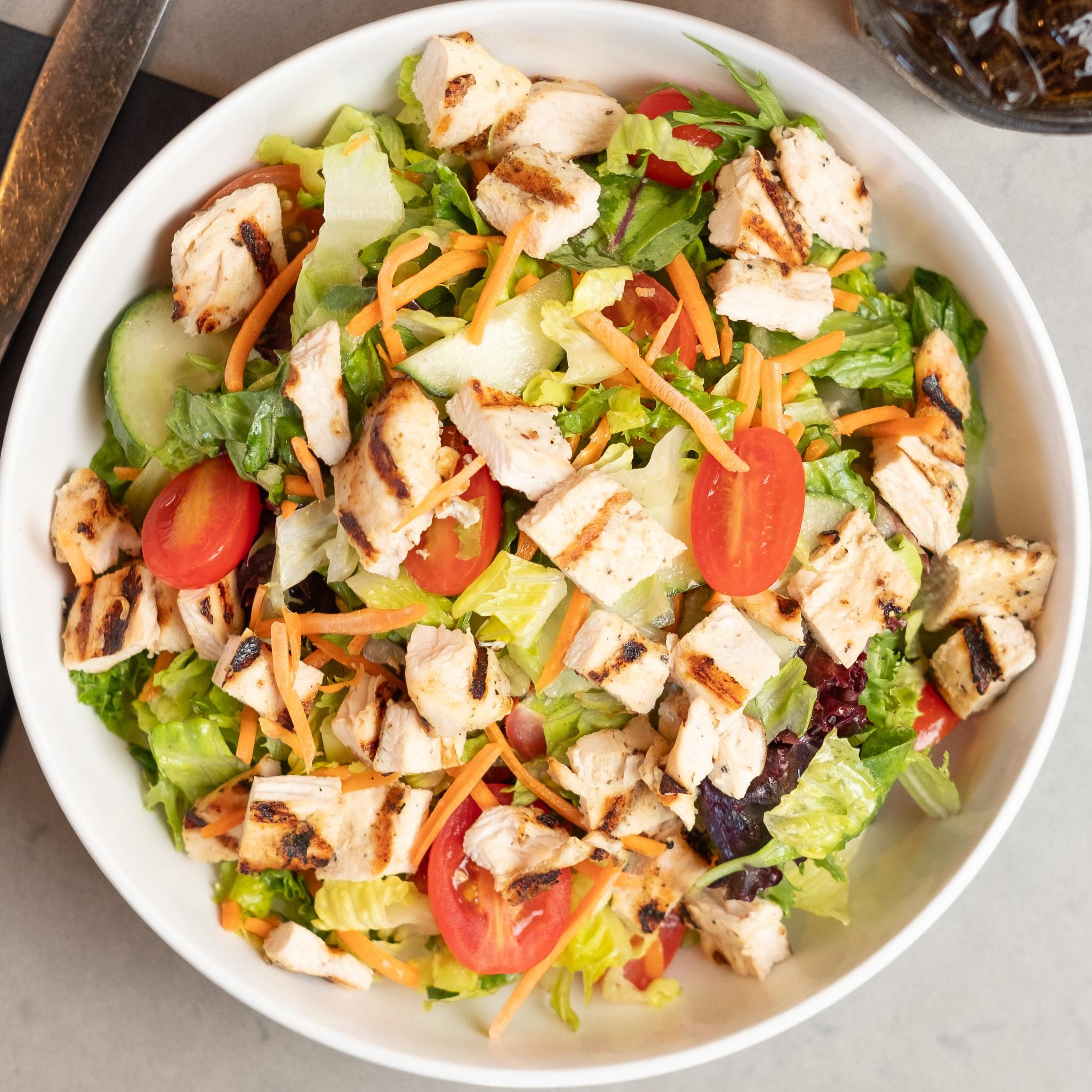 AD Chicken Garden Salad.