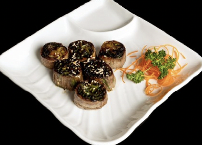 A. . Ribeye Negimaki Appetizer.