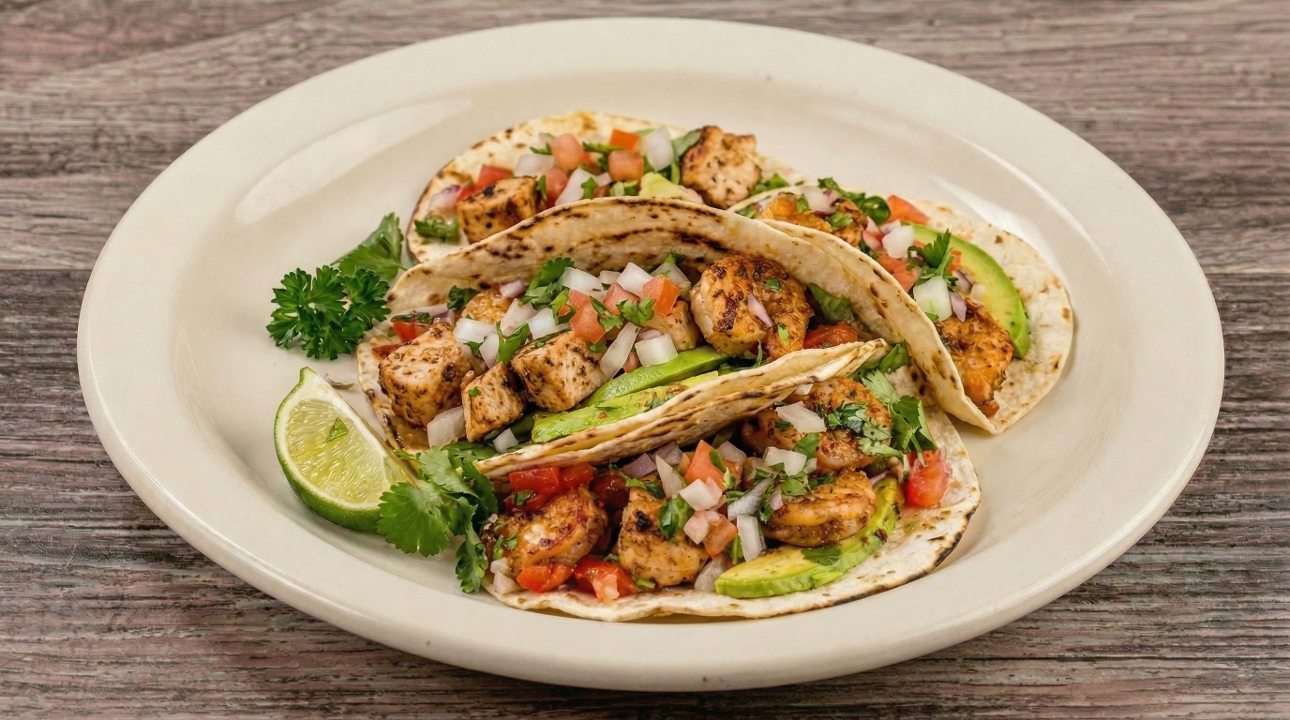 Chicken Tacos.