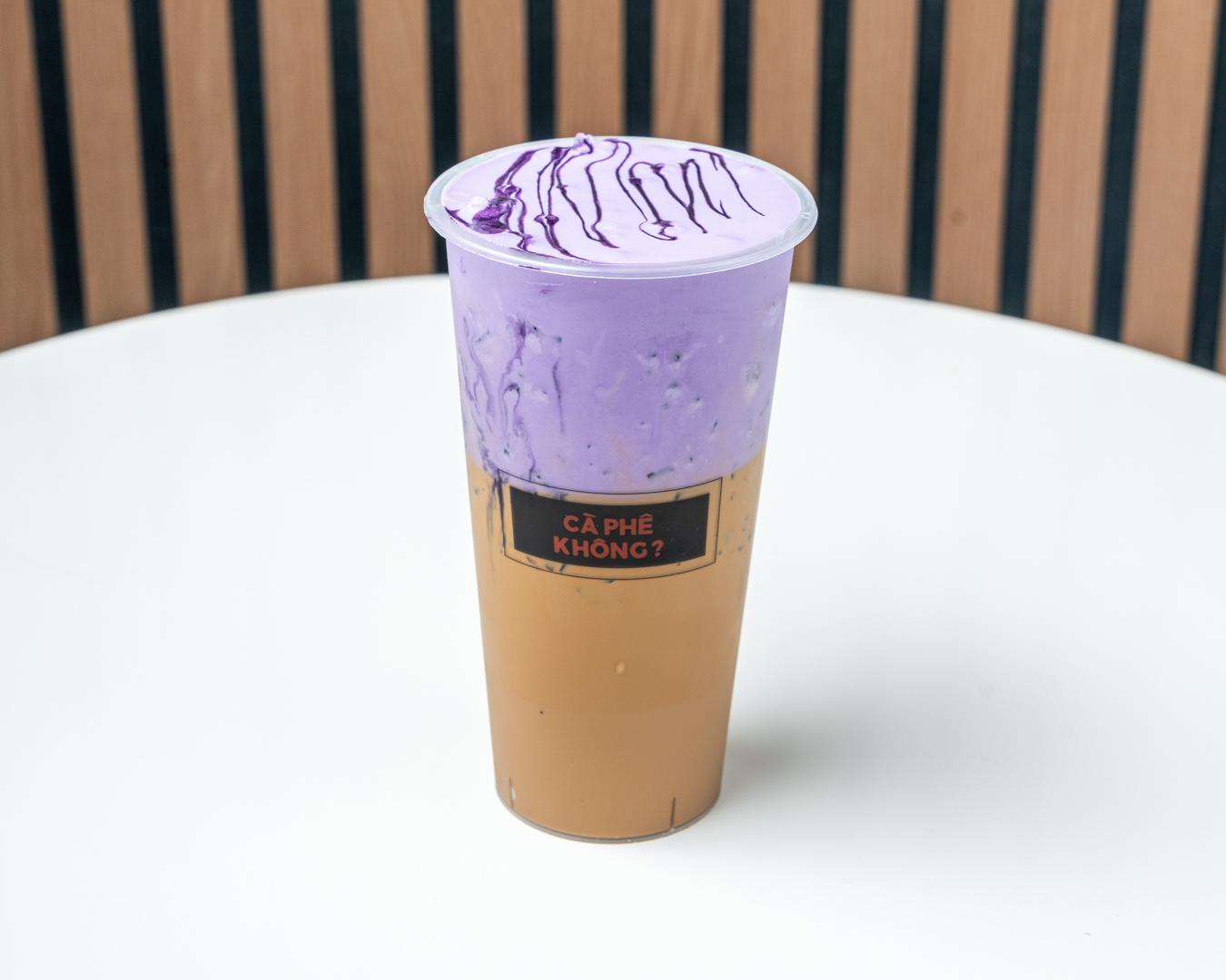 Ube Iced Coffee.