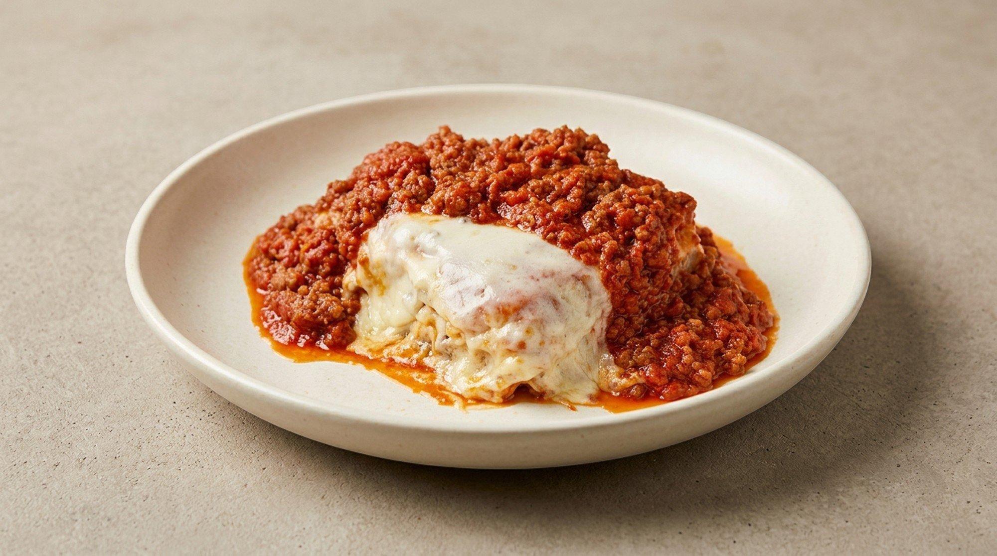 Meat Lasagna.