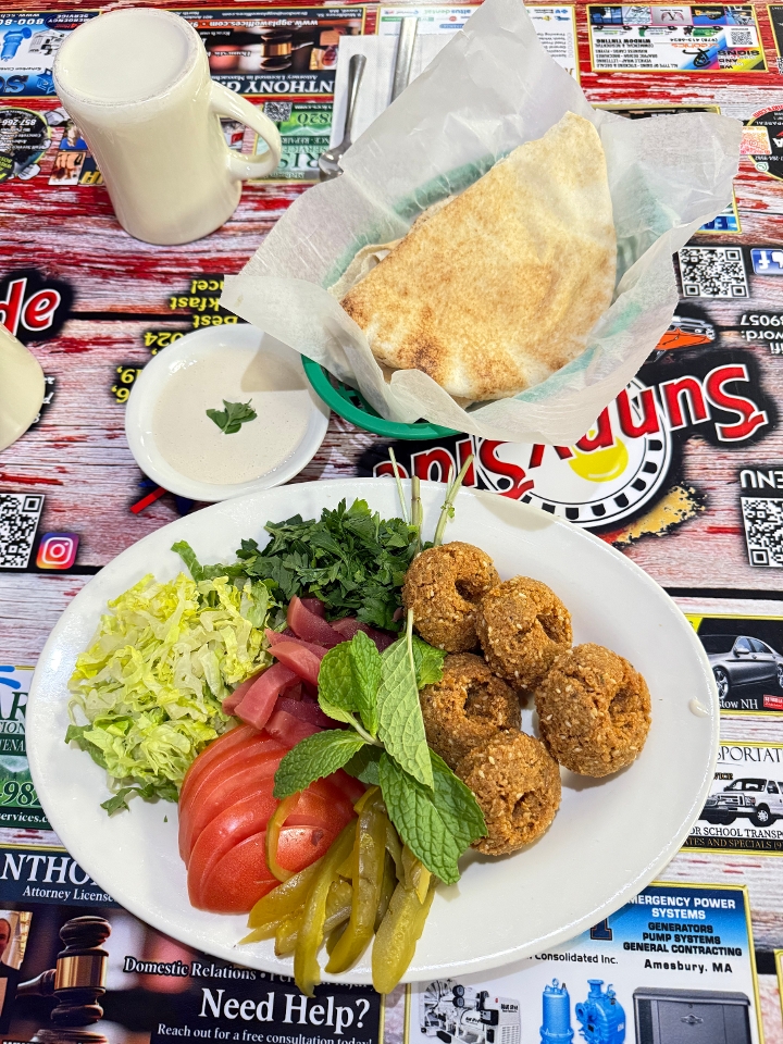 Falafel Plate.