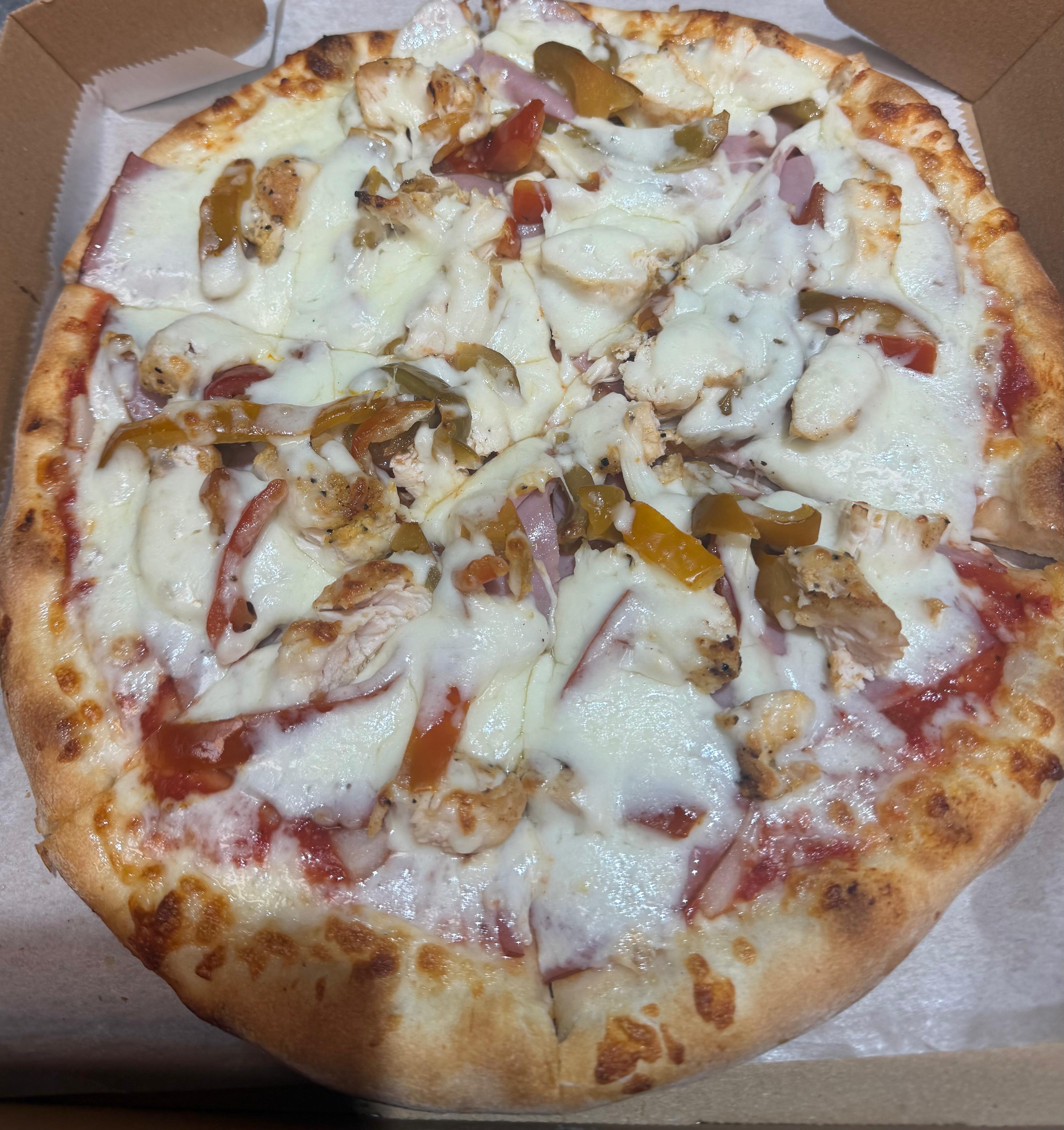 12" Gluten Free 19. Roslyn Cordon Bleu.