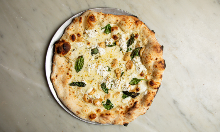 White Pizze.