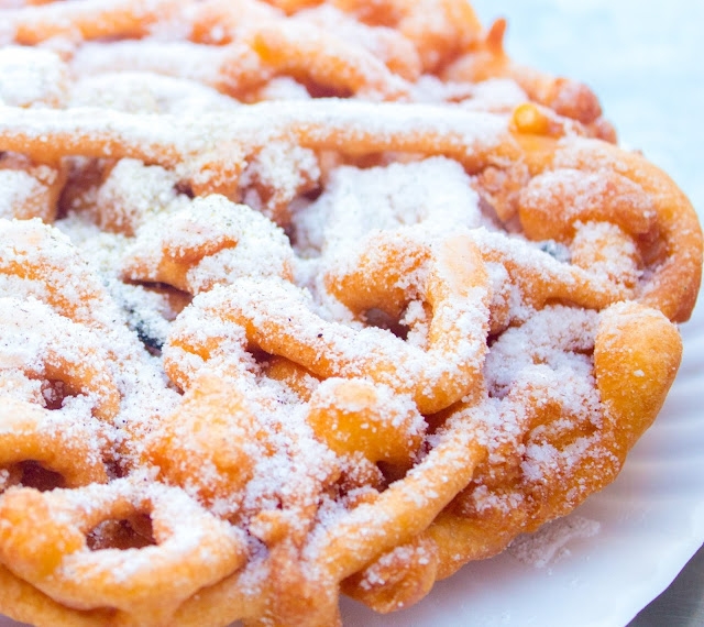 Plain Funnel Cake.