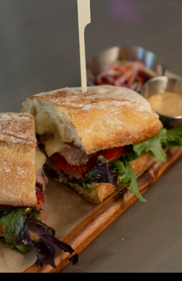 Roasted Beef Sandwich.
