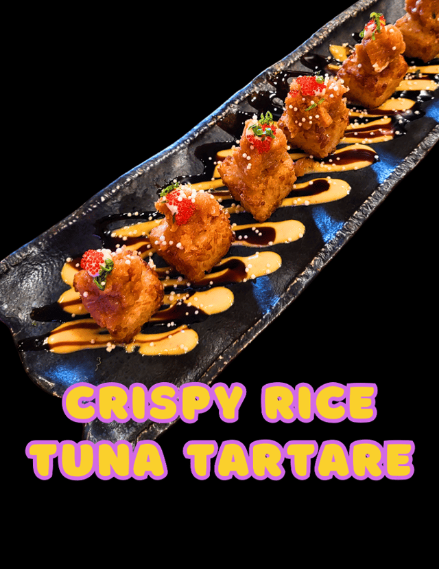 Crispy Rice Tuna Tartare.