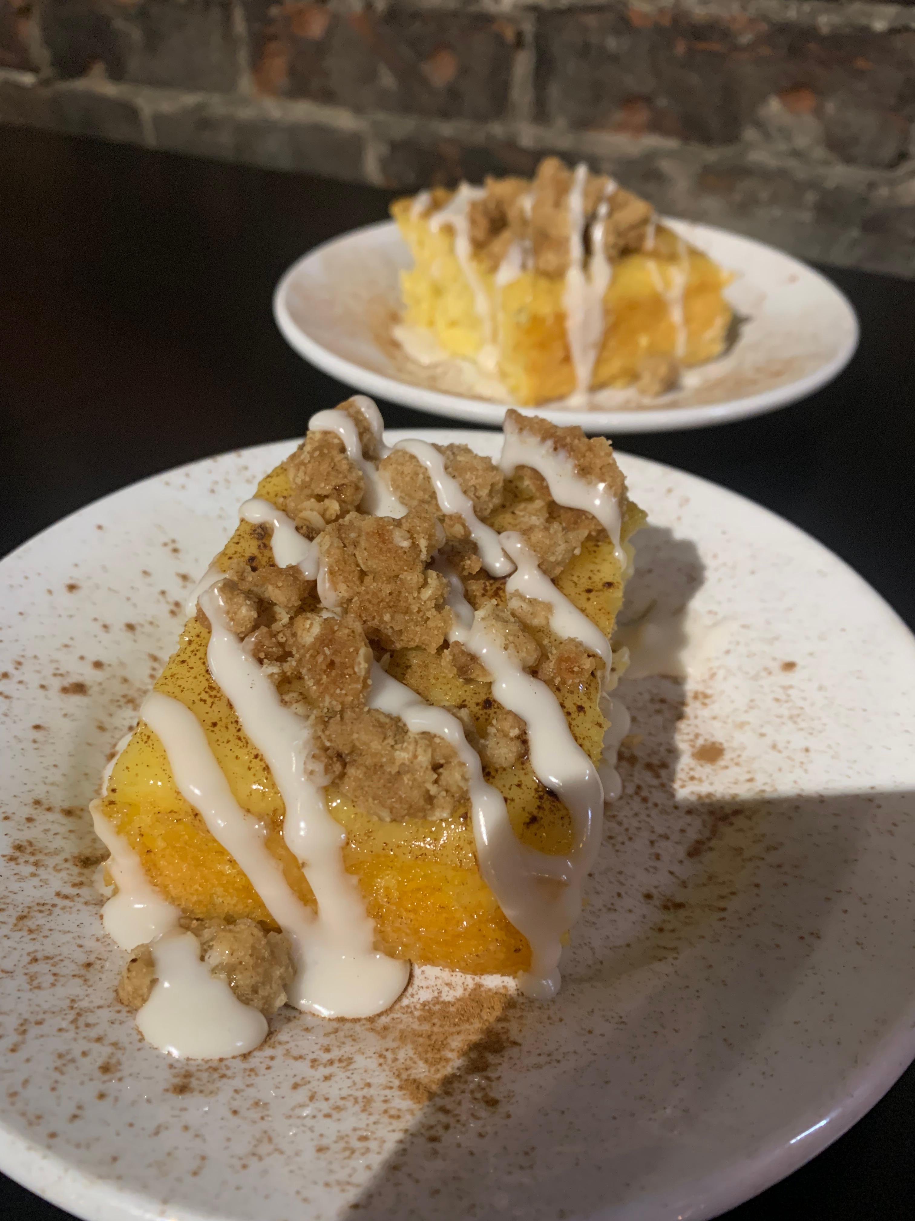 Cinnamon Crunch Cake.