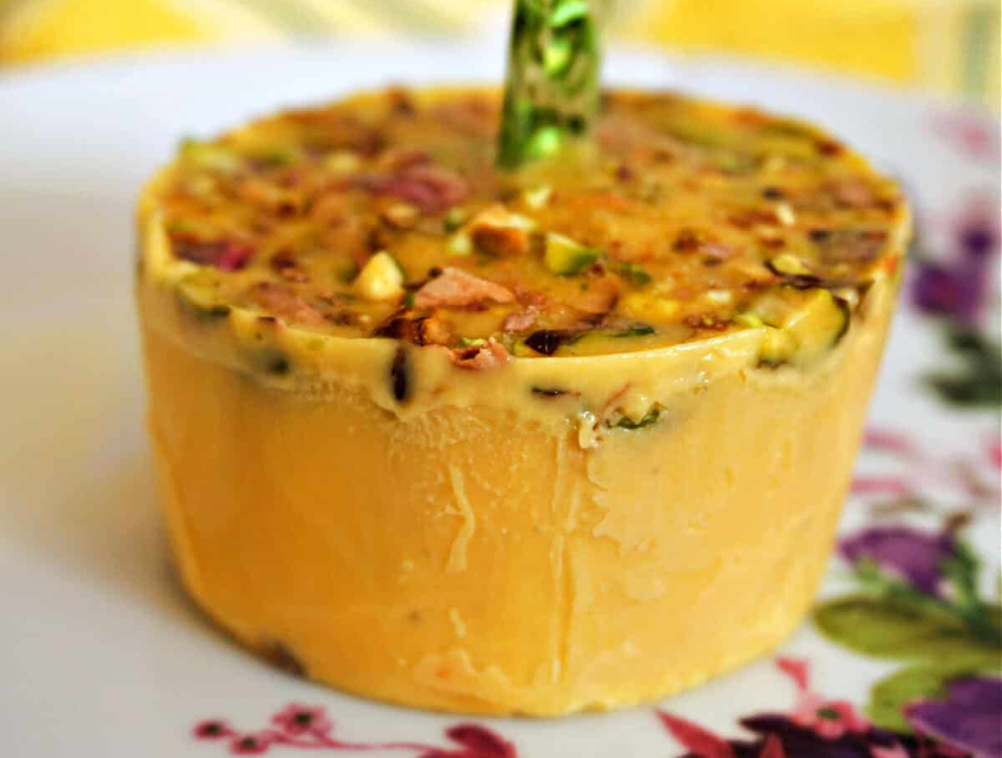 Kulfi (Mango or Pistachio).
