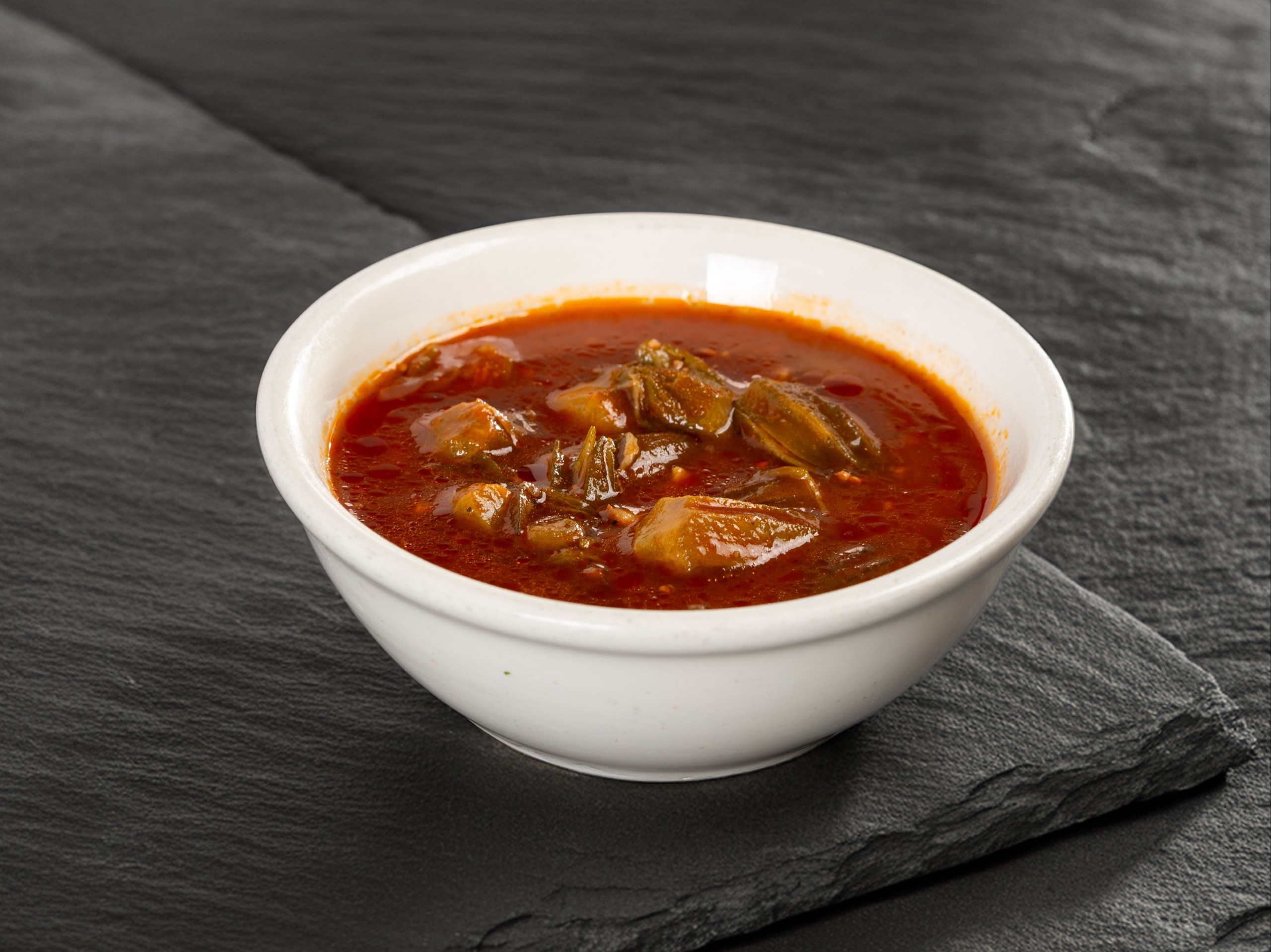Okra Stew / مرقة بامية.