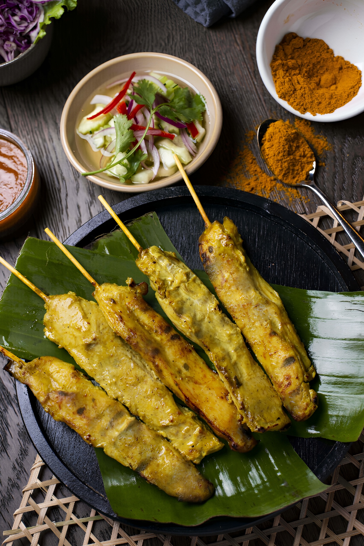 Party Size - Chicken Satay.