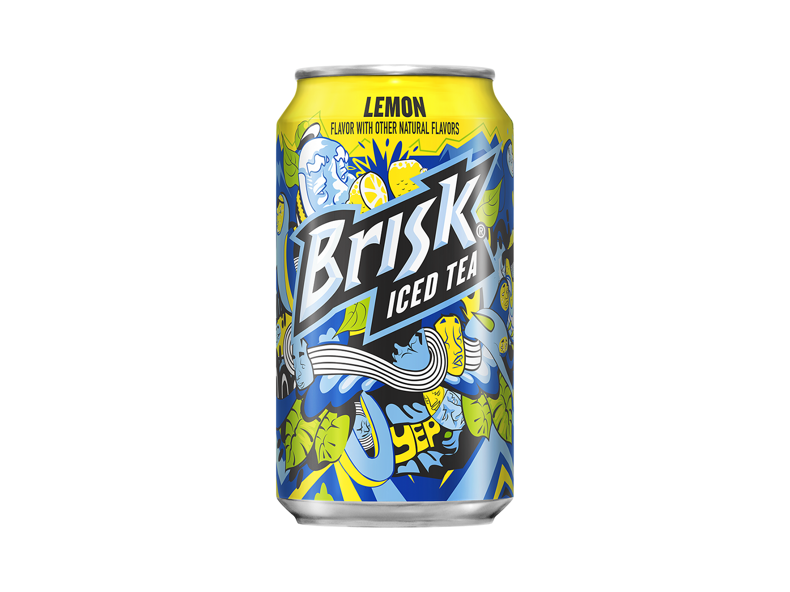 Brisk Iced Tea Lemon - 12oz Can.