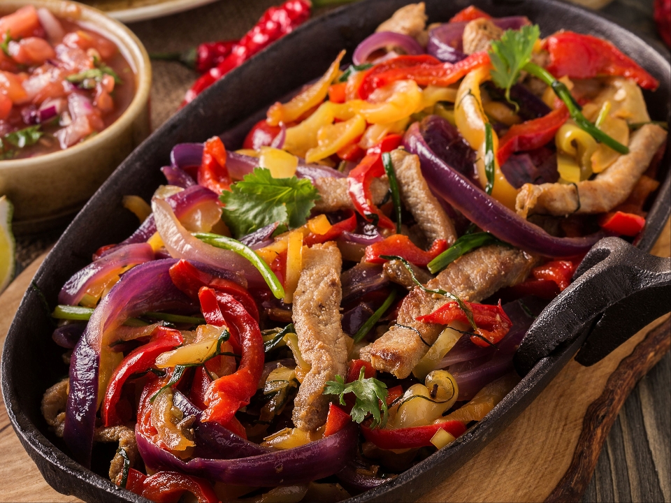 Lunch Fajitas.