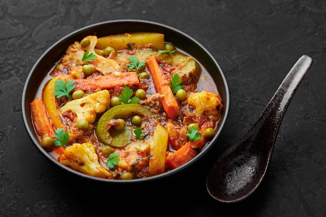 Mixed Vegetable Curry.
