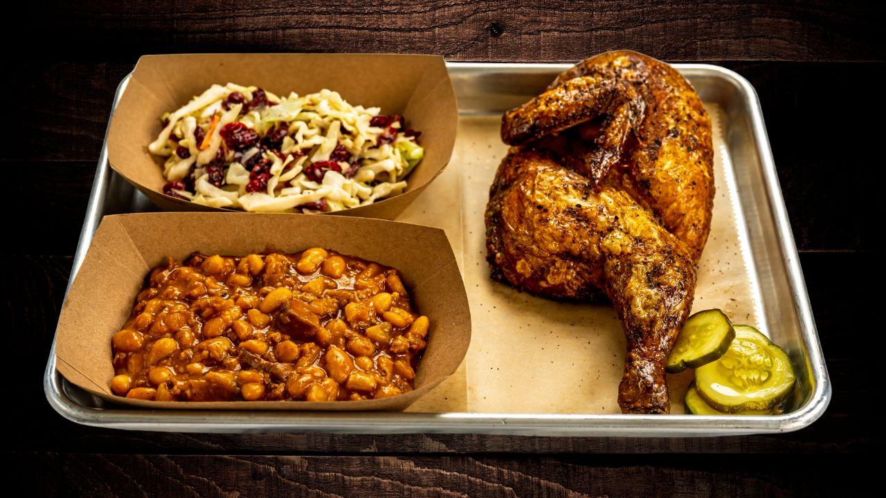 1/2 Chicken Plate.