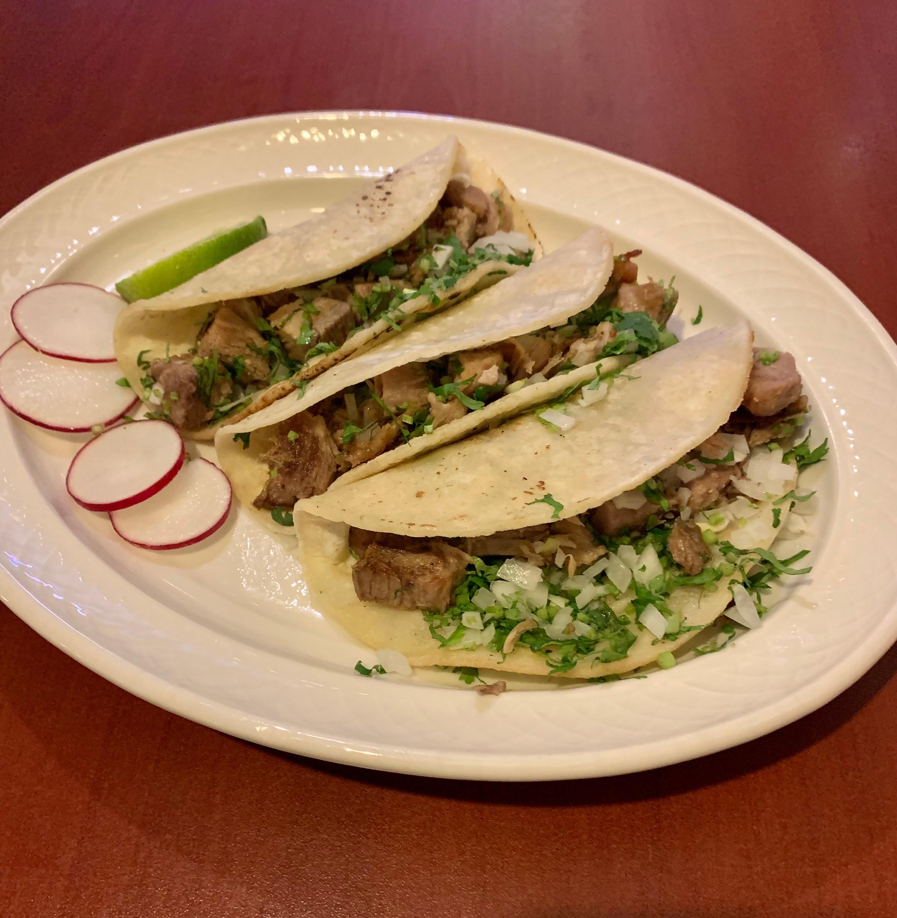 Tacos de Carnitas.