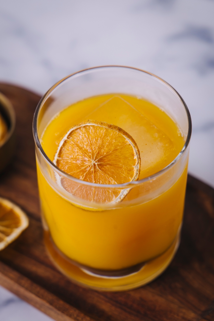 Golden Remedy Mocktail.