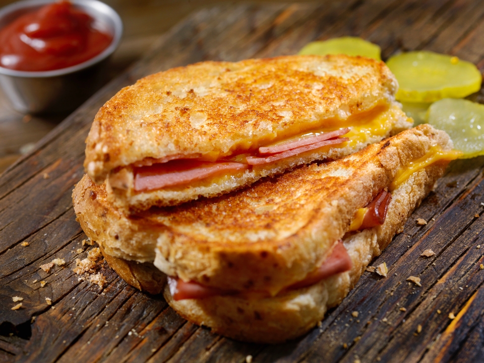 Ham & Cheese Sandwich.