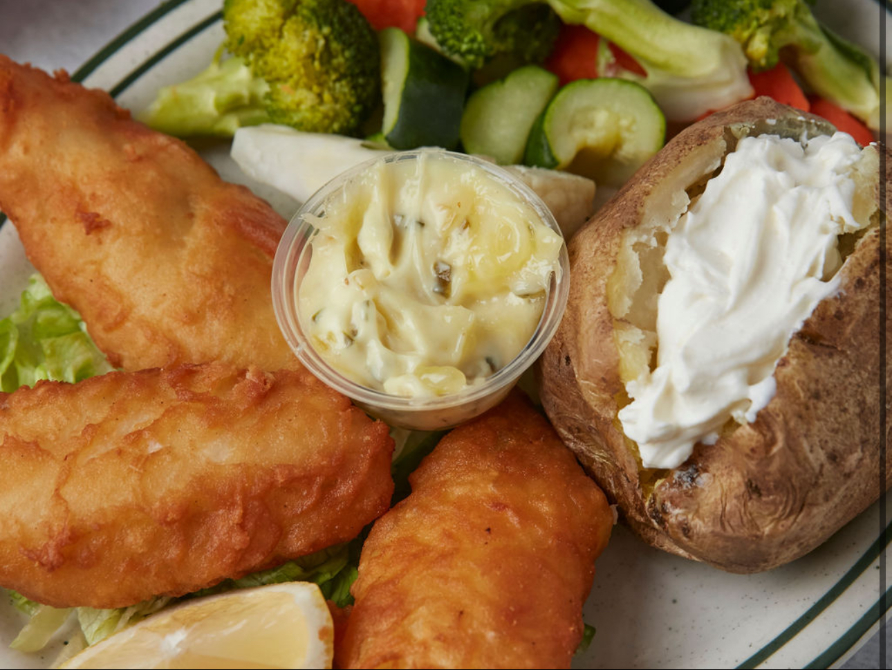 Fish & Chips Plate - O.