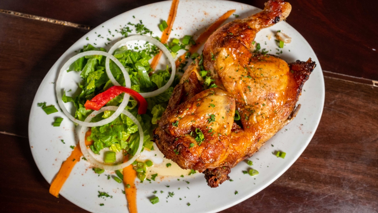 1/2 Baked Chicken.