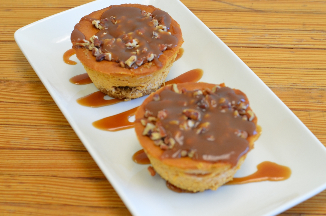 SWEET POTATO CHEESECAKE.