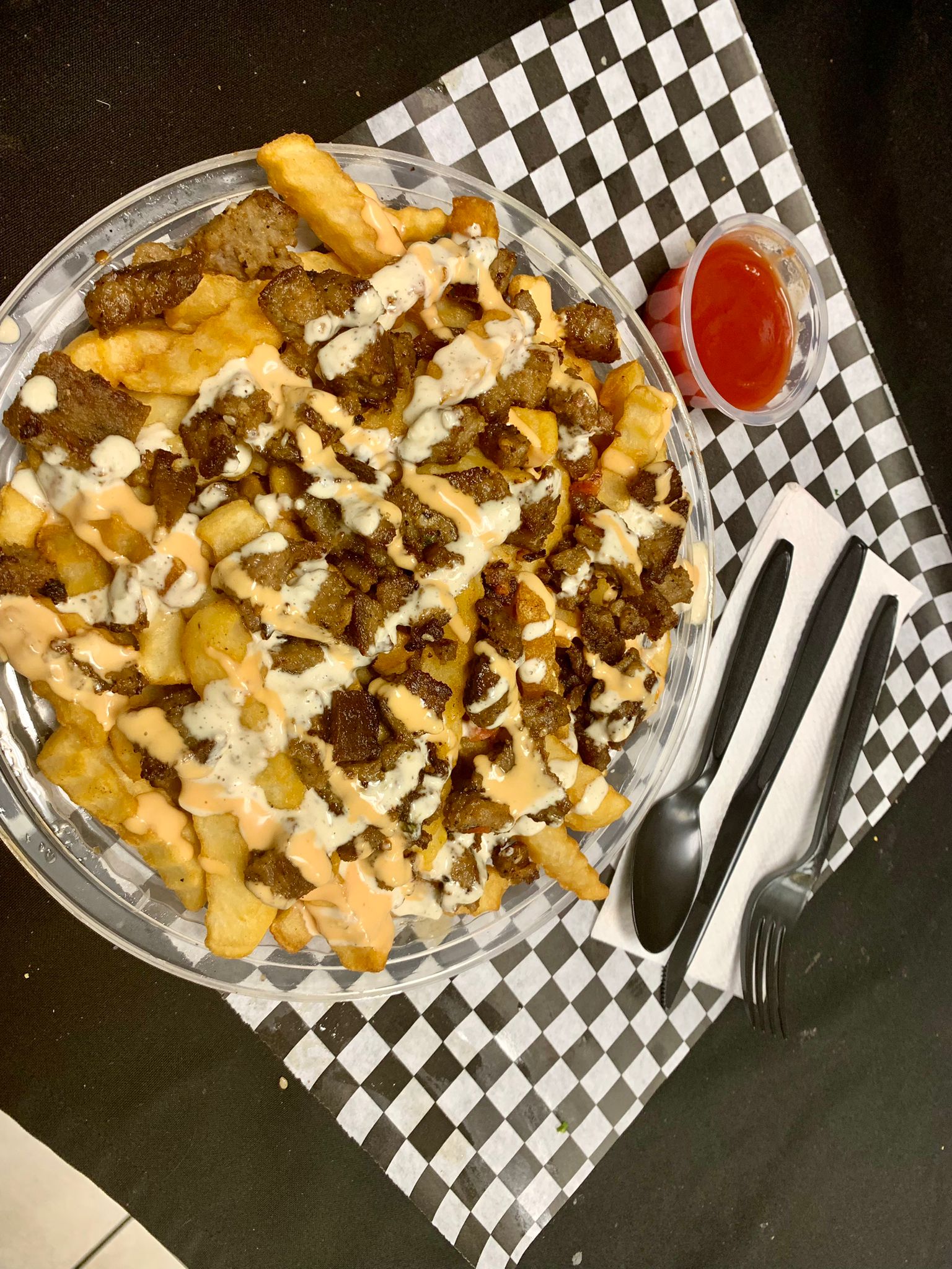 Gyro Fries.
