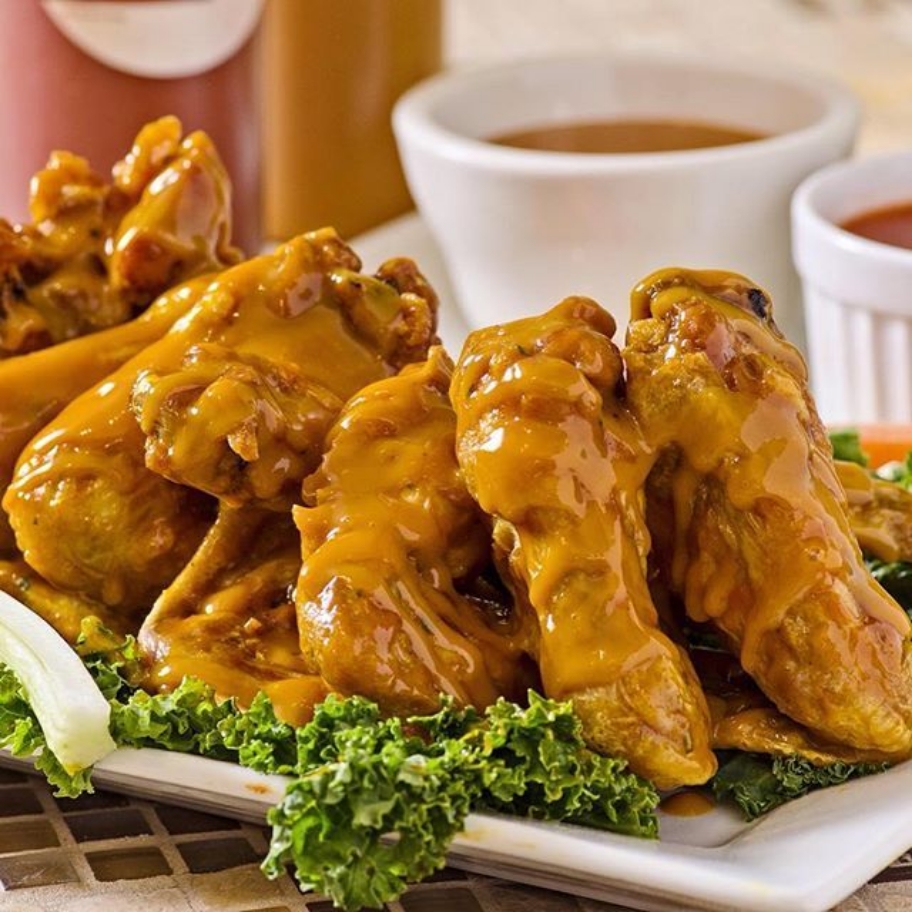 Wings Golden BBQ.