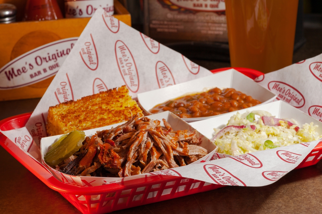 Pulled Pork Platter.