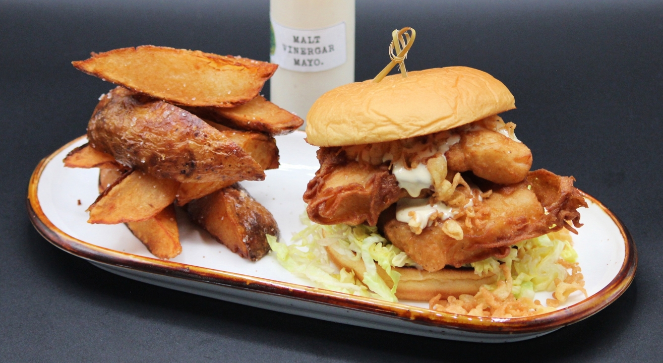 *Fried Fish Sando.