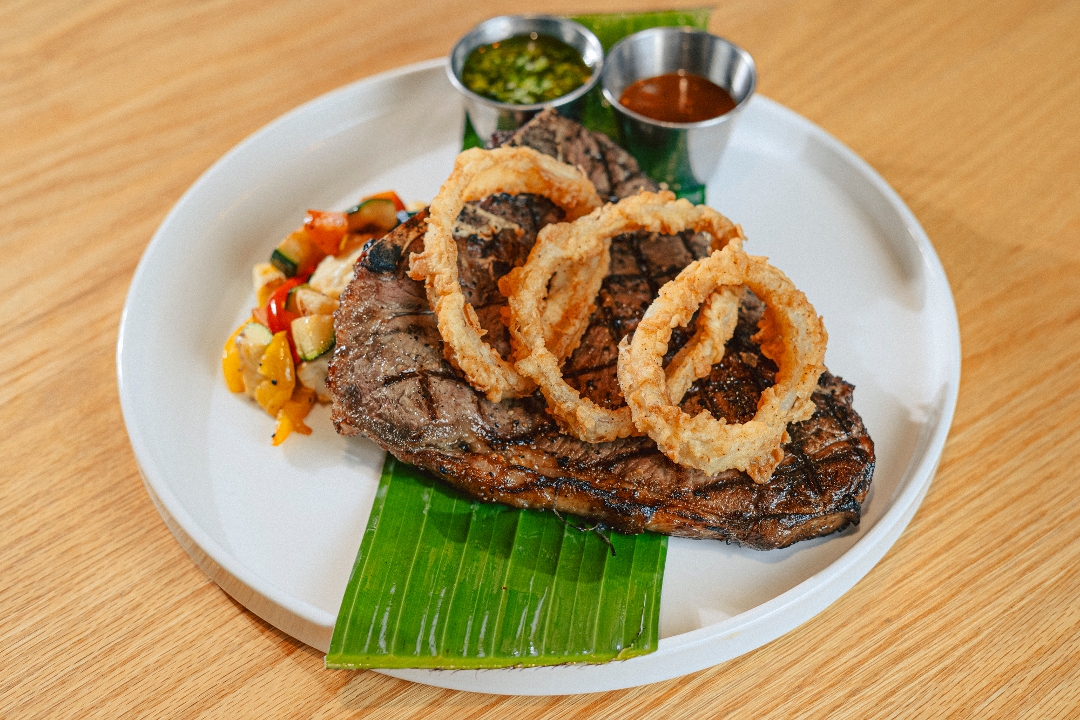 Ribeye Steak.